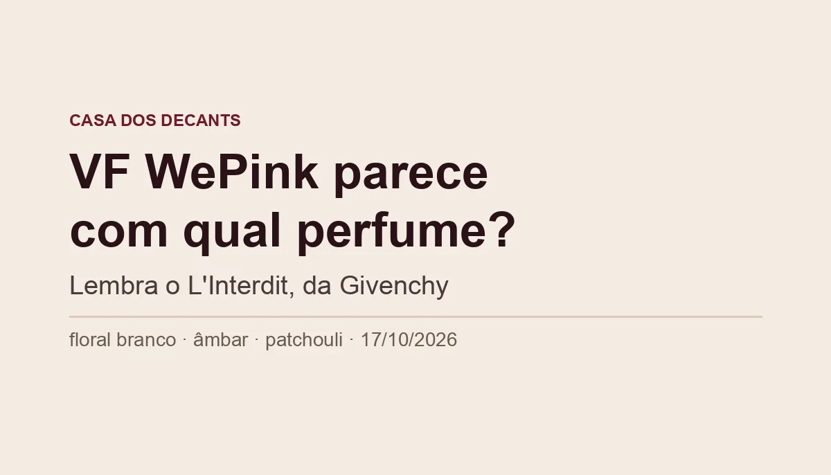 VF Wepink